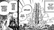 Saint Garling meets his wife and his twin sons (Image Source: Shueisha)